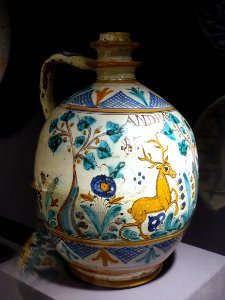 Jug, Slovakia, Haban-Slovak, 1771, faience - Museum of Anthropology, University of British Columbia - DSC08866