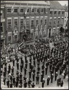Jubileum KMA 125 jaar, Spelen van een voor die gegenheid gecomponeerde feestmars, Bestanddeelnr 050-0703
