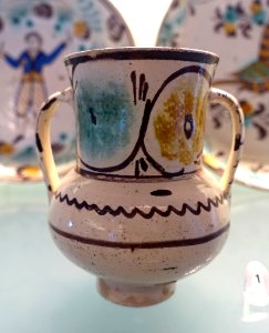 Jug, Coimbra, 19th century, faience - Museu Nacional de Soares dos Reis - Porto, Portugal - DSC00368