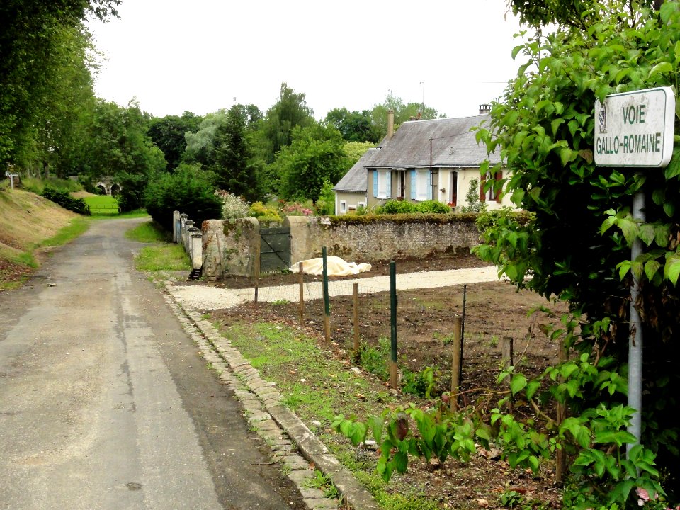 Juillé (Sarthe) Voie gallo-romaine