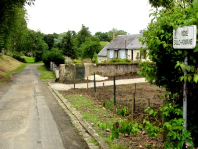 Juillé (Sarthe) Voie gallo-romaine