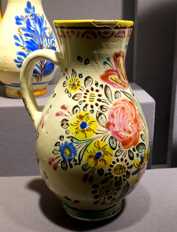 Jug, Slovakia, Boleraz, early 1800s, ceramic - Museum of Anthropology, University of British Columbia - DSC08791
