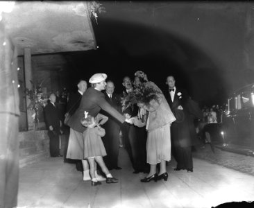 Juliana nieuwe koningin. Sportmanifestatie in het Olympisch Stadion in Amsterdam, Bestanddeelnr 900-0186