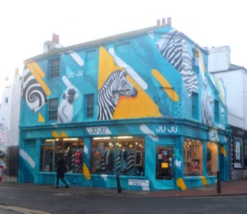 Ju-Ju Boutique, 24 Gloucester Road, North Laine, Brighton (December 2017)