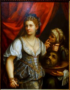 Judith with the Head of Holofernes, by Fede Galizia, 1596, oil on canvas - John and Mable Ringling Museum of Art - Sarasota, FL - DSC00633