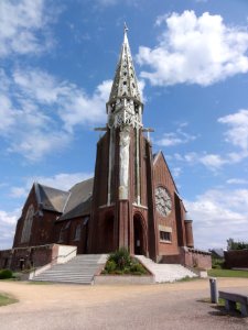 Jussy (Aisne) église Saint-Quentin