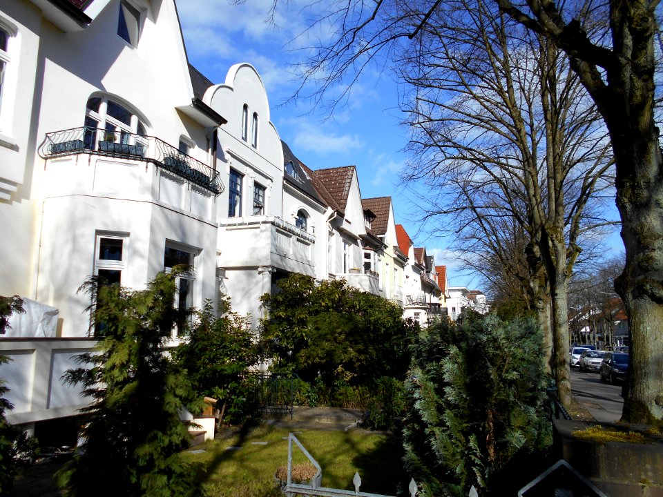 Jugendstilhäuser in der Heimfelder Straße