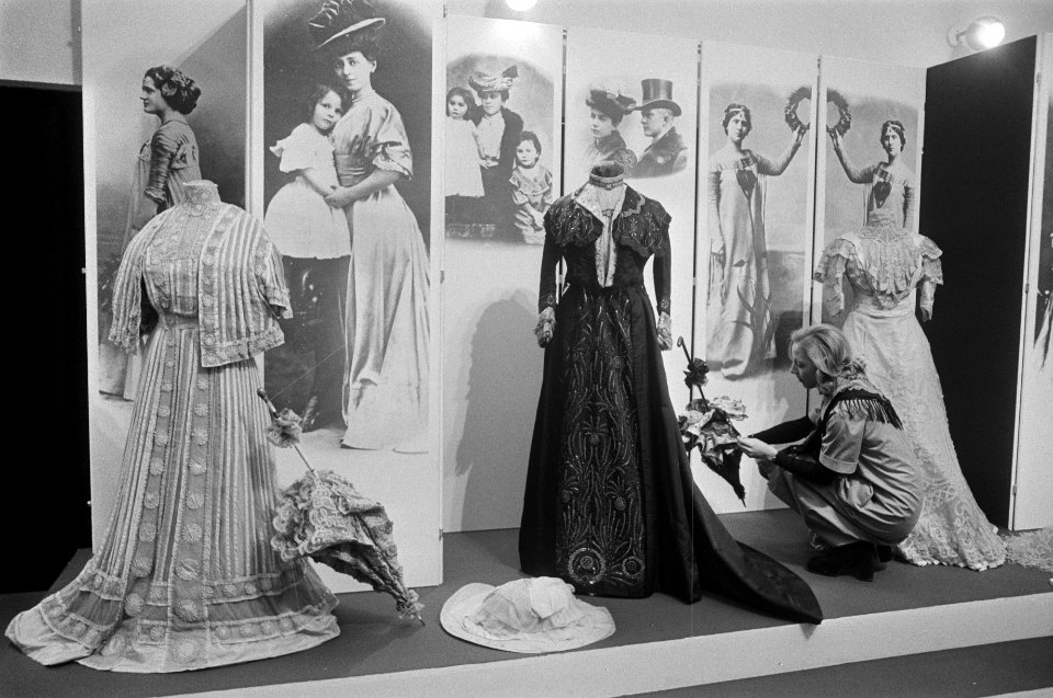 Jugendstil in Van Goghmuseum Amsterdam, een maquette van Wenen op de tentoonstel, Bestanddeelnr 927-7993