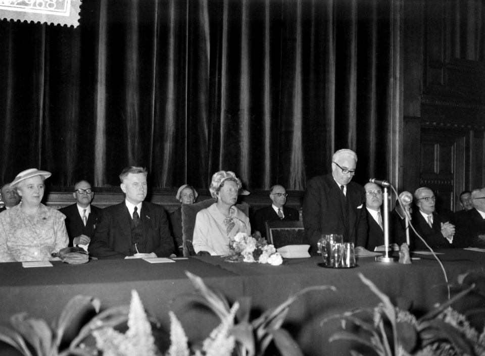 Jubileumbijeenkomst van de Nationale Federatie van de Geestelijke Volksgezondhei, Bestanddeelnr 910-2968