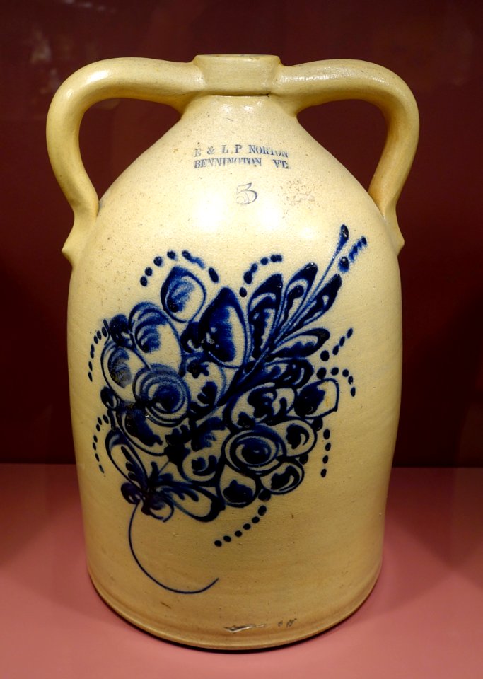 Jug, E. & L. P. Norton & Co., 1861-1882 - Bennington Museum - Bennington, VT - DSC08983
