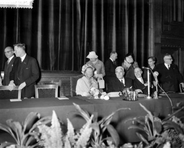 Jubileumbijeenkomst van de Nationale Federatie van de Geestelijke Volksgezondhei, Bestanddeelnr 910-2965