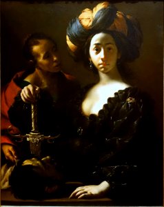 Judith with the Head of Holofernes, by Francesco del Cairo, c. 1633-1637, oil on canvas - John and Mable Ringling Museum of Art - Sarasota, FL - DSC00631