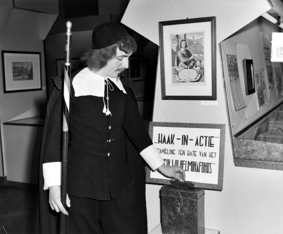 Jubileum tentoonstelling effectenbeurs Amsterdam John de Paep, Bestanddeelnr 904-5741