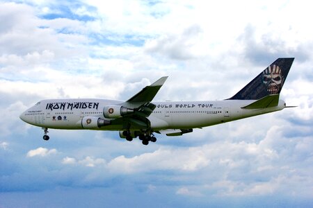 Aircraft ironmaiden airline