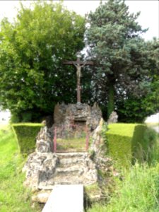 Juillé (Sarthe) calvaire D338