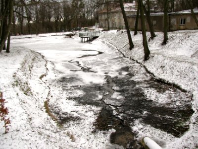 IV Dwór w Gdańsku - pusty staw