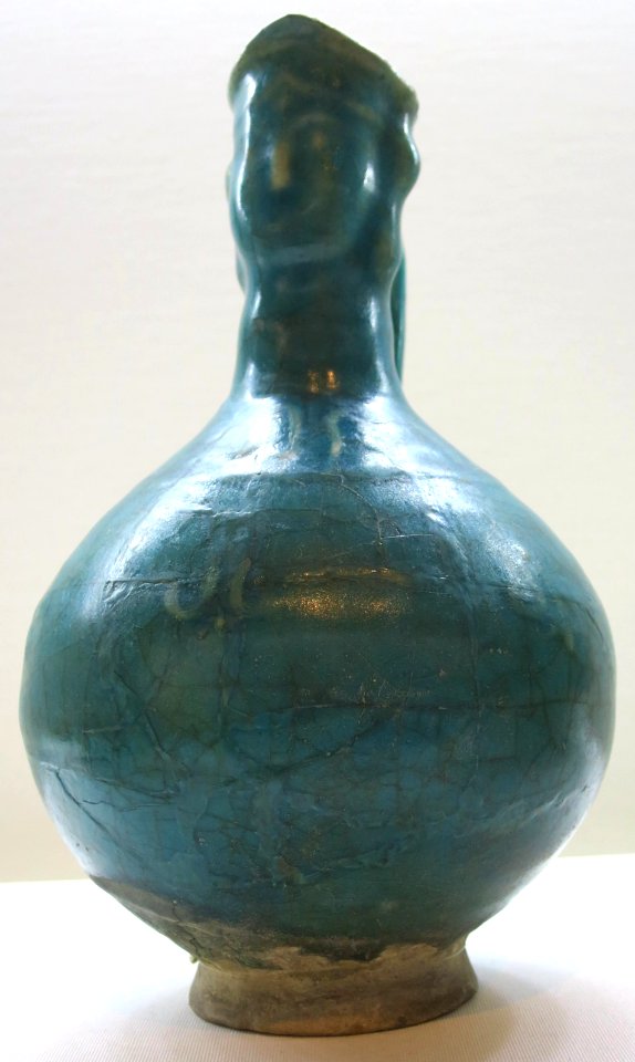 Jug with anthropomorphic face from Iran, Doris Duke Foundation for Islamic Art 48.171