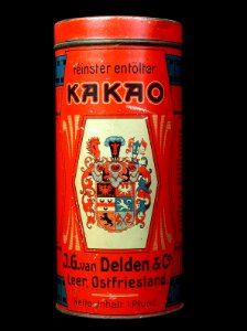 J G van Delden & Co Kakao blechdose, bild5