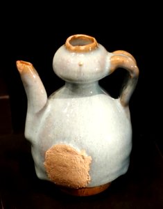 Jug, Jun ware, China, Song dynasty, 960-1279 AD, stoneware - Östasiatiska museet, Stockholm - DSC09641