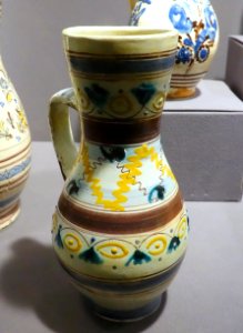 Jug, perhaps Slovakia, mid 1800s, ceramic - Museum of Anthropology, University of British Columbia - DSC08786