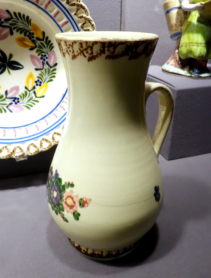 Jug, perhaps Slovakia, 1800s, ceramic - Museum of Anthropology, University of British Columbia - DSC08801