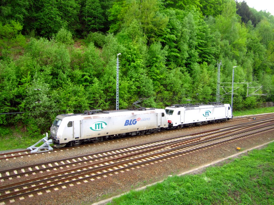 ITL 185 562-6 und ITL 186 138-4 in Bad Schandau (2)