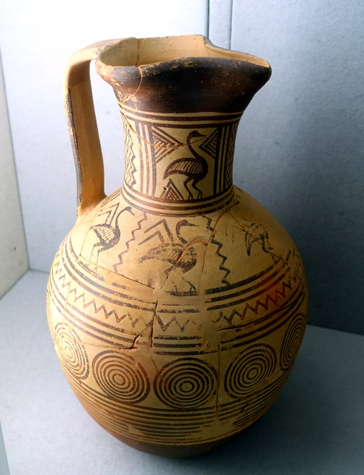 Jug, Boetia, Late Geometric period 720-700 BC, L 62 - Martin von Wagner Museum - Würzburg, Germany - DSC05653