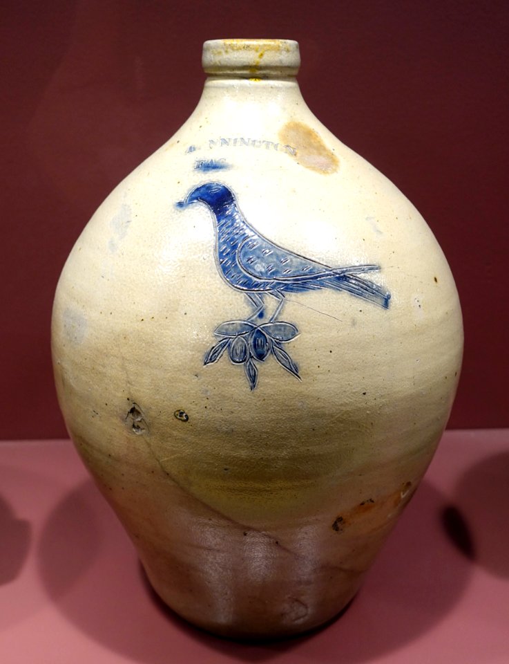 Jug, Bennington Factory, 1804-1823 - Bennington Museum - Bennington, VT - DSC08949