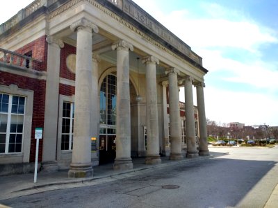 J. Douglas Gaylon Depot Amtrak entrance