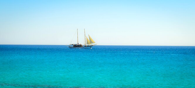 Horizon turquoise voyage photo