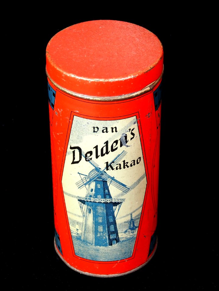 J G van Delden & Co Kakao blechdose, bild2