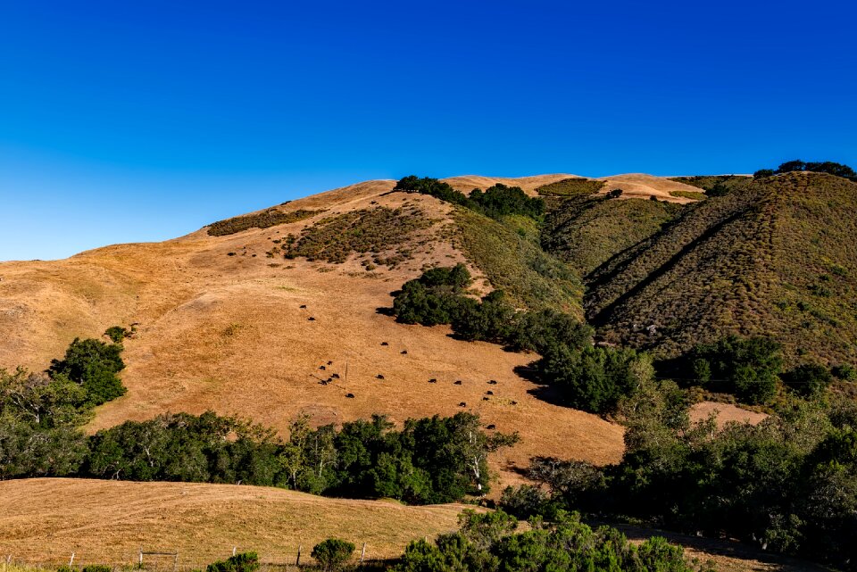 Mountains hills rural photo