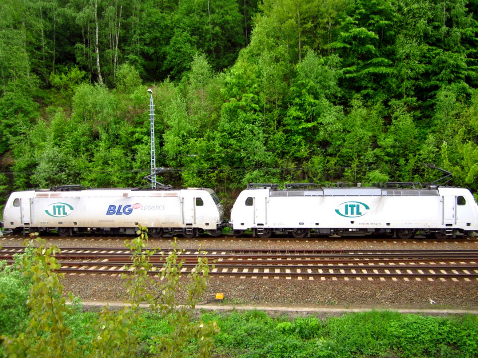 ITL 185 562-6 und ITL 186 138-4 in Bad Schandau