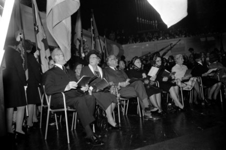 Jubileumbijeenkomst Gezinsbonden van Leger des Heils in de Doelen, in aanwezighe, Bestanddeelnr 926-7206