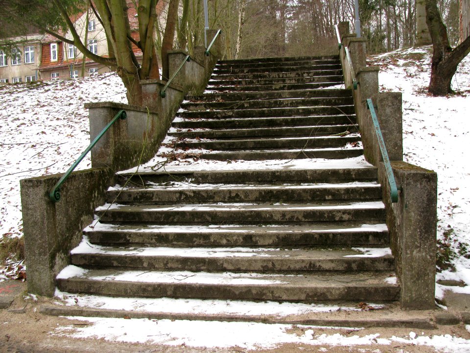 IV Dwór w Gdańsku - schody