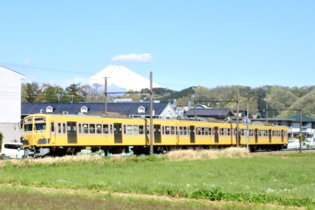Izu Hakone Railway 1300 Series 1301F set "Yellow Paradise Train"