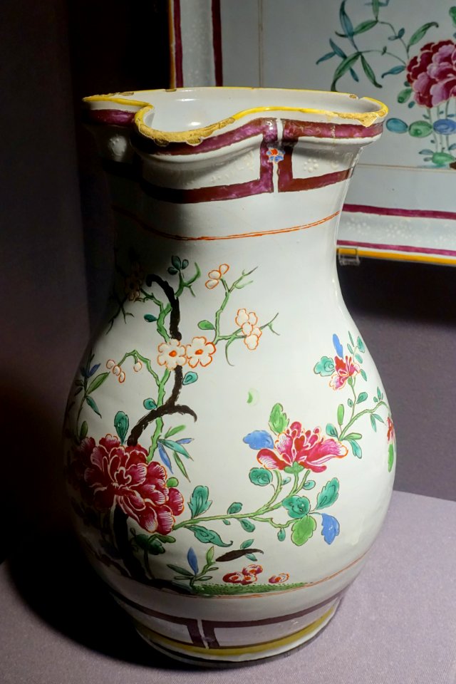 Jug, Slovakia, Holic, c. 1760, ceramic - Museum of Anthropology, University of British Columbia - DSC08817