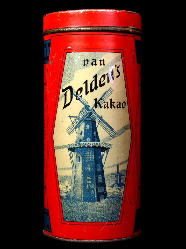 J G van Delden & Co Kakao blechdose, bild3