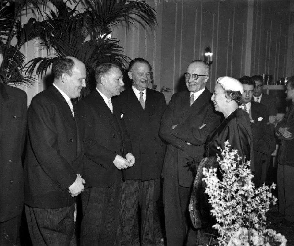 J J van Raalte (waarnvoorz) , C Borstlap , J E Verwijn , burgemeester & m, Bestanddeelnr 909-2444