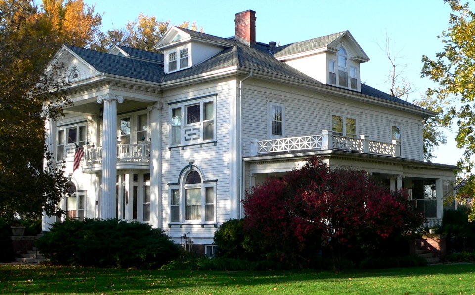 J. C. Robinson House (Waterloo, Nebraska) from SW