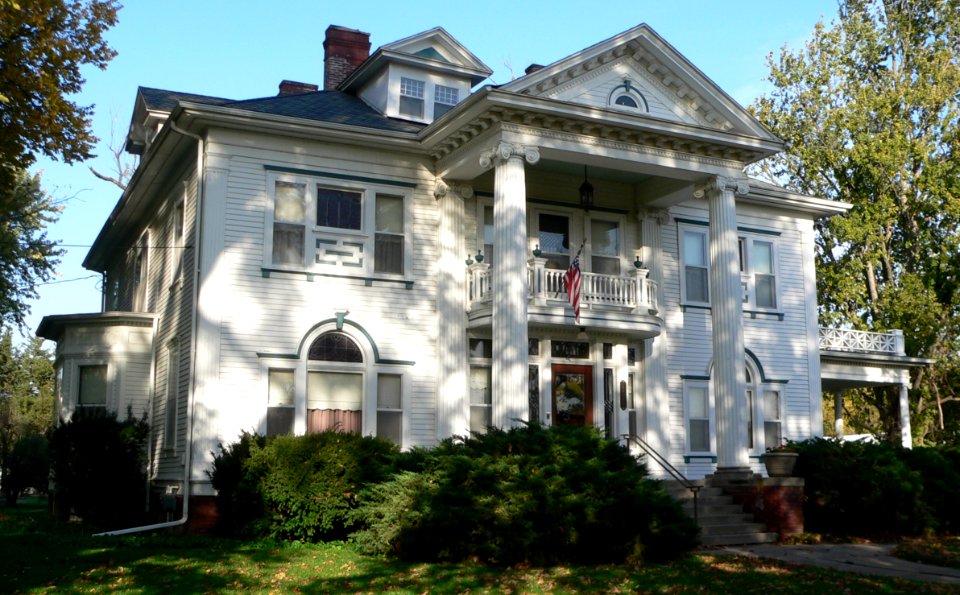 J. C. Robinson House (Waterloo, Nebraska) from NW