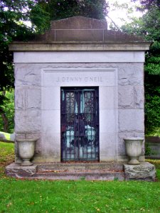 J. Denny O’Neil Mausoleum, McKeesport and Versailles Cemetery, 2015-05-25, 01