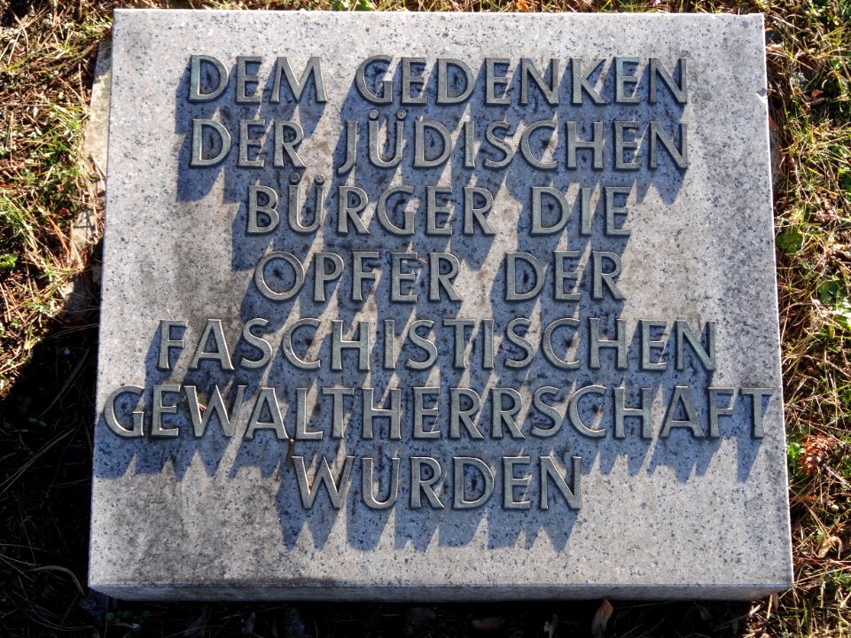 Jüdischer Friedhof Arnstadt 27