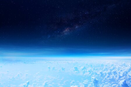 Atmosphere flying blue