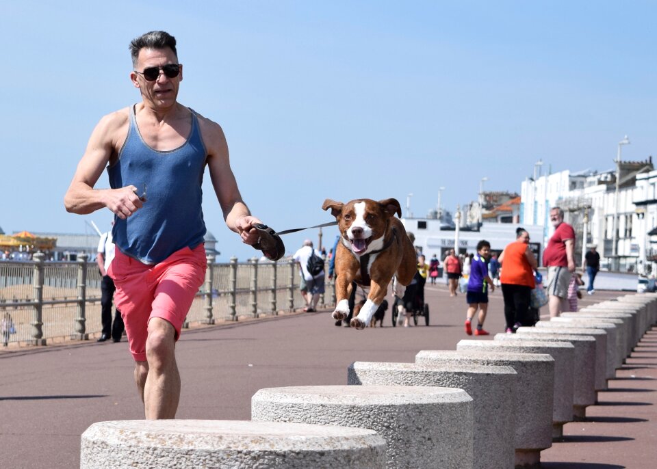 Running coast summer