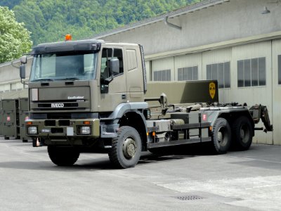 Iveco EuroTrakker Cursor, Swiss licence registration M 33444 pic2