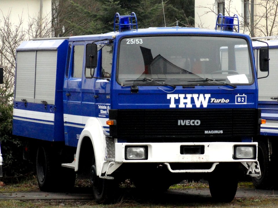 Iveco 90-16 Technisches Hilfswerk Ortsverband Saarbrucken