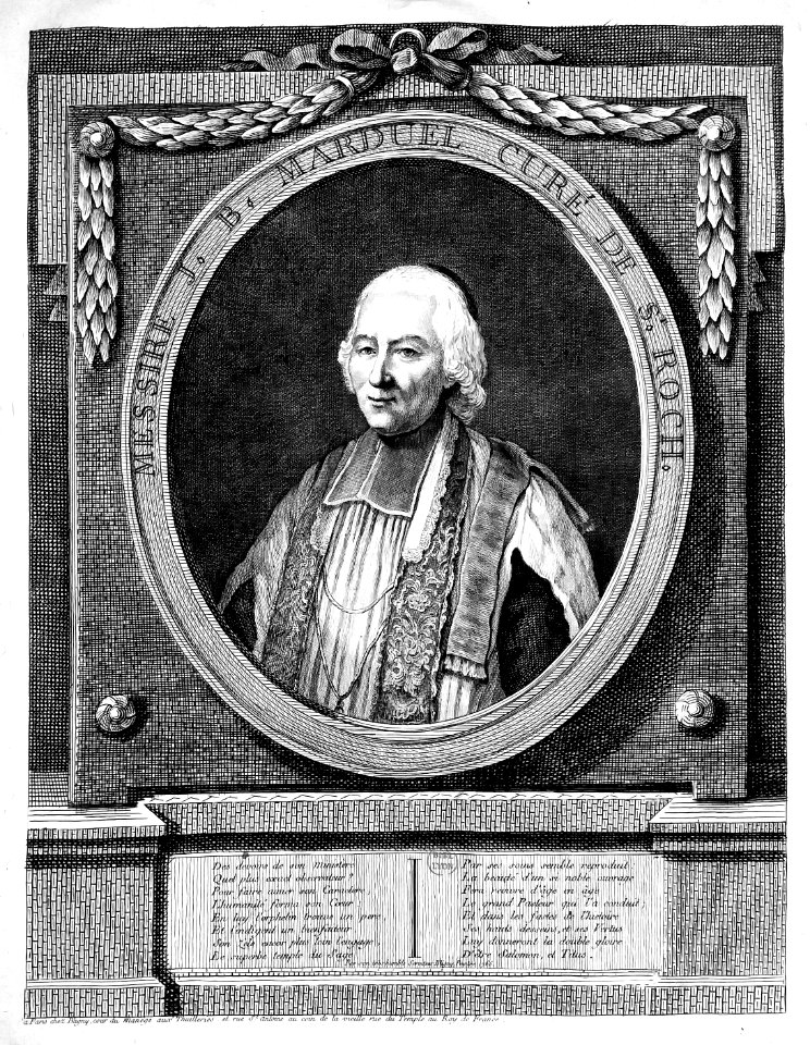 J.-B. Marduel, curé de St Roch - Bligny - Coste 14387