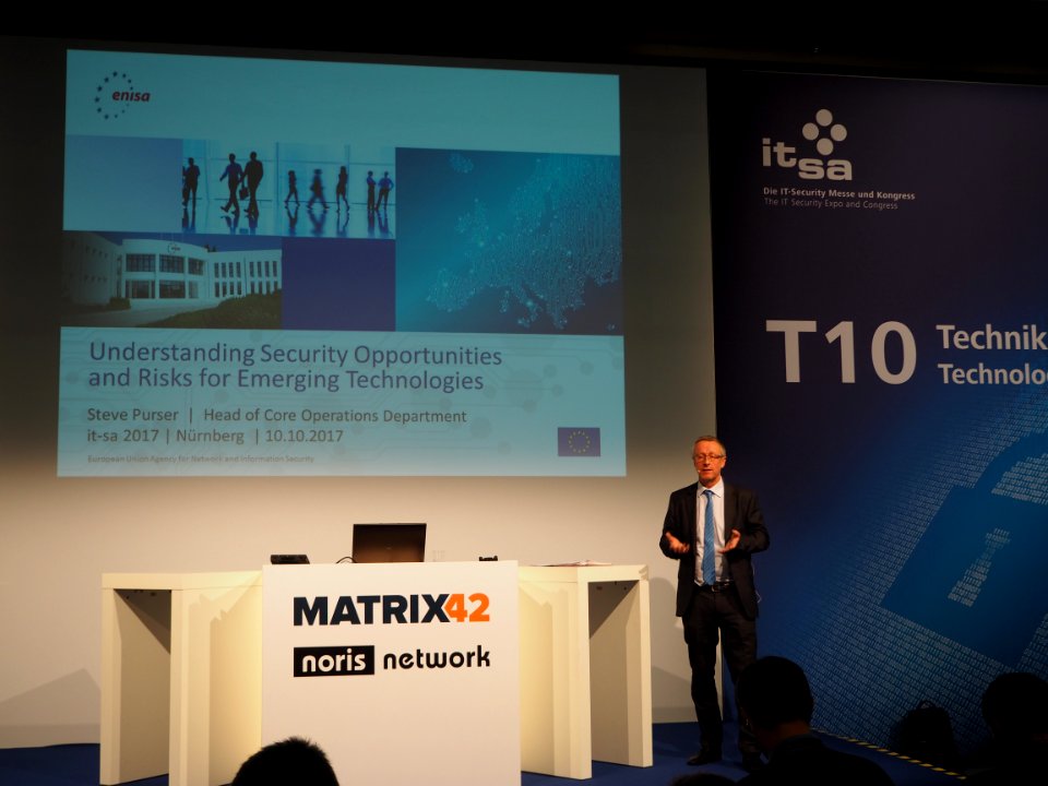 It-sa 2017 (06) Steve Purser (Enisa)