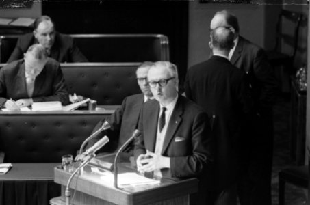 J.W. Beerekamp (CHU) aan het woord in de Eerste kamer, Bestanddeelnr 916-0632